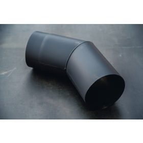 Füstcső  könyök  120/45    2 mm