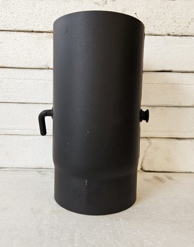Füstcső  pillangó szelepes   180/25  2mm