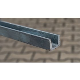 U - acél    40 x 20 x 5