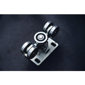   Úszókapu görgő 60-as 5 csapágyas ovál furatos talppal G60 5 O