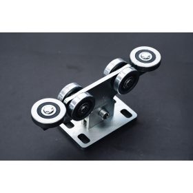   Úszókapu görgő 60-as 6 csapágyas ovál furatos talppal G60 6 O