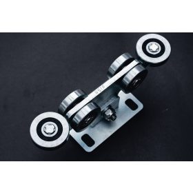   Úszókapu görgő 65-ös 6 csapágyas ovál furatos talppal G65 6 O