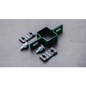 Kerítés bilincs zöld normál  /PD/