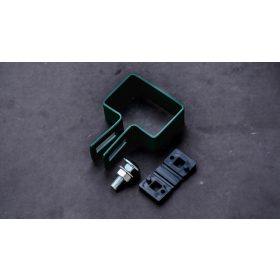 Kerítés bilincs zöld vég /PD/