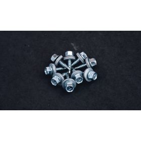 Csavar lem. horg. htf. önf. alátéttel  fűző  4,8x20