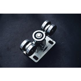   Úszókapu görgő 65-ös 5 csapágyas ovál furatos talppal G65 5 O