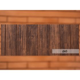 Trapézlemez T8 famintás dió   /m2