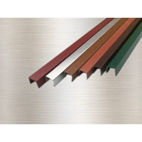 Trapézlemez végzáró elem  RAL standard  2fm/db