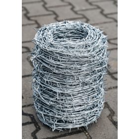 Drót  horganyzott tüskés  5 kg /50 fm  tekercs